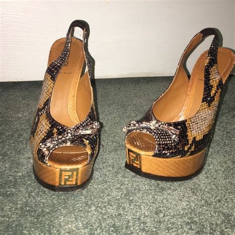 fendi open toe heels